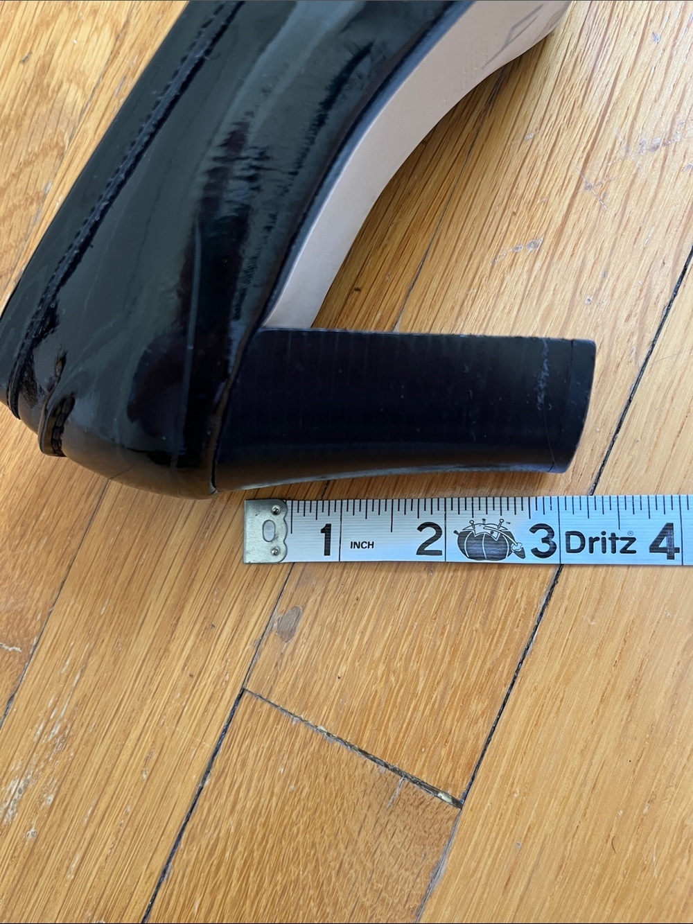 Michael by Michael Kors Size 6 1/2 Black Patent Leather Oxford Pumps 6.5 Heels - Picture 11 of 13
